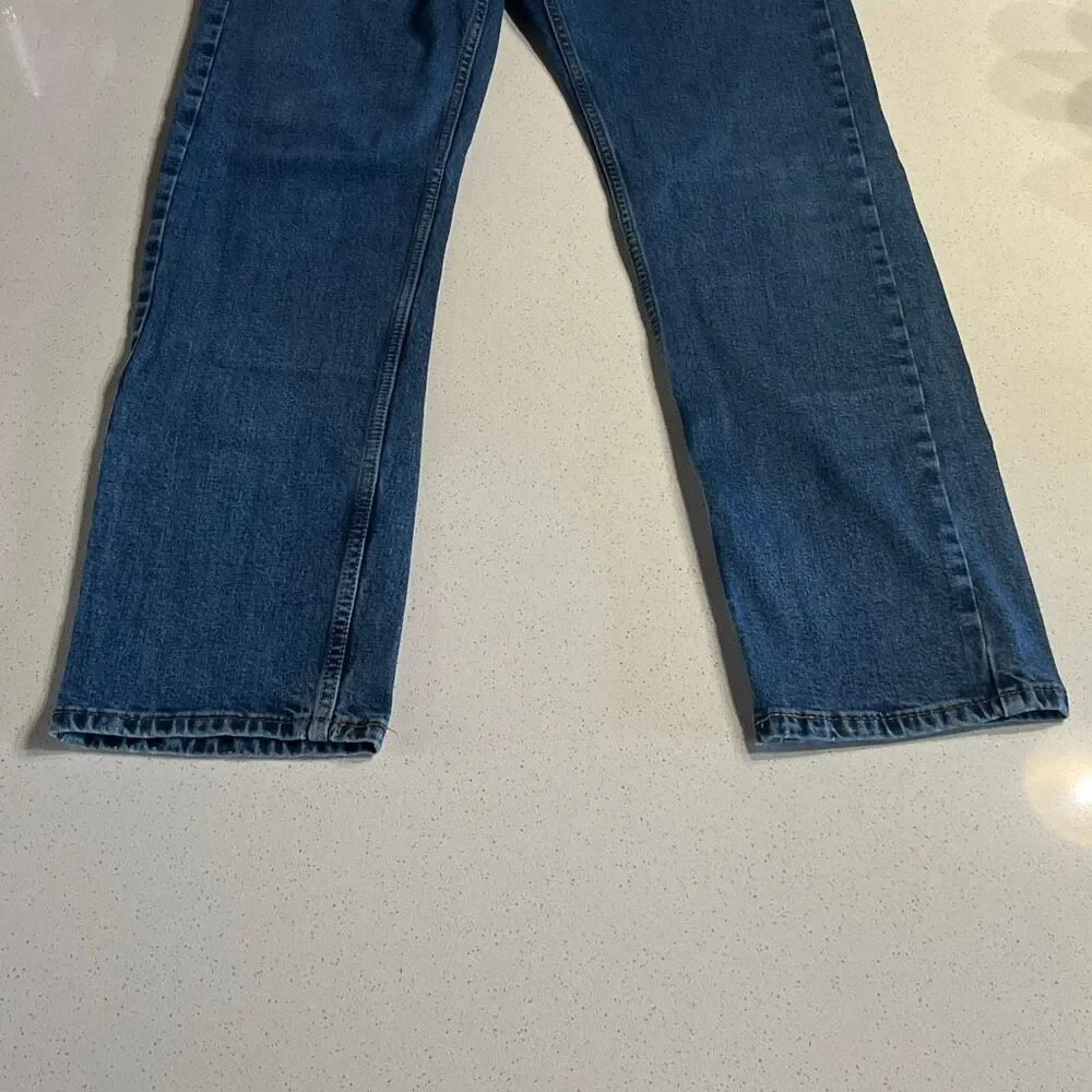 Levi’s 505 Classic Straight Leg Fit Blue Jeans Tagged 33/32